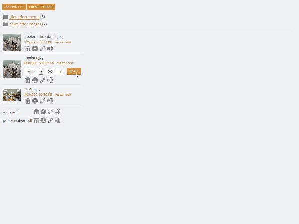 Easy Edit file manager