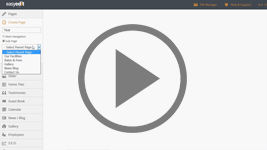 How to create a page